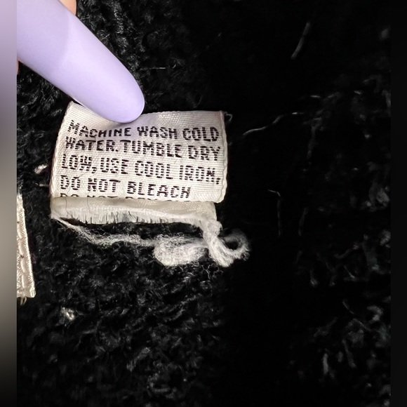 Vintage Nan Dorsey Knit Open Front Kimono Style Cardigan Sweater - Picture 7 of 10